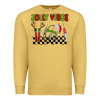 Antique Gold jolly vibes Premium Sweatshirt - MaliasSmallBusiness