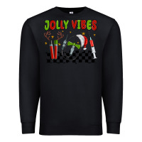 Black jolly vibes Premium Sweatshirt - MaliasSmallBusiness