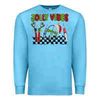 Ocean Blue jolly vibes Premium Sweatshirt - MaliasSmallBusiness