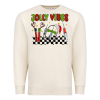 Sandshell jolly vibes Premium Sweatshirt - MaliasSmallBusiness