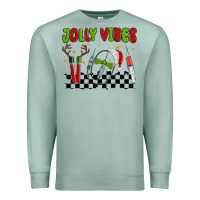 Seafoam jolly vibes Premium Sweatshirt - MaliasSmallBusiness