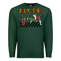 Sports Green jolly vibes Premium Sweatshirt - MaliasSmallBusiness
