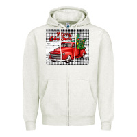 Oatmeal Heather merry christmas mousepad Zipper Hoodie - Jasminsmagicworld
