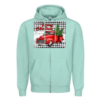 Seafoam merry christmas mousepad Zipper Hoodie - Jasminsmagicworld