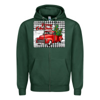 Sports Green merry christmas mousepad Zipper Hoodie - Jasminsmagicworld