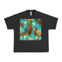 Poultry Animals Seamless Pattern Urban Heavy Tee | Teevron