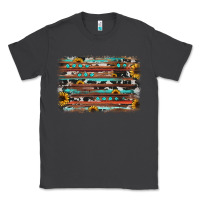 Smoke sunflower gemstone background Classic Tee - JahusDesignShop