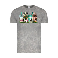 Cloud Rock cow coffee cups Vintage Tee - AdoDesignShop