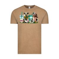 Vintage Coffee cow coffee cups Vintage Tee - AdoDesignShop