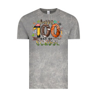 Cloud Rock happy 100 americana football basketball day of sch Vintage Tee - RacoonDesign