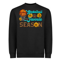 Black basketball is my favorite season Heavyweight Sweatshirt - HRA Design Shop