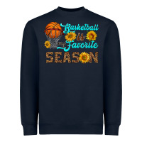 Basketball Is My Favorite Season Heavyweight Sweatshirt | Teevron