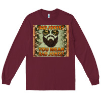 Burgundy dad jokes you mean rad jokes Long Sleeve Tee - Artiststas