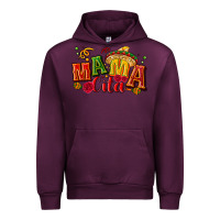 Mauve Wine Mama cita Urban Hoodie - NancyCooperArtShop