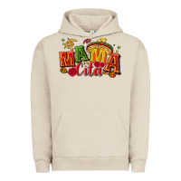 Pigment French Oak Mama cita Urban Hoodie - NancyCooperArtShop