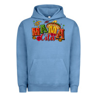 Pigment Pebble Blue Mama cita Urban Hoodie - NancyCooperArtShop