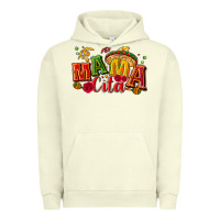 Pigment Pistachio Mama cita Urban Hoodie - NancyCooperArtShop