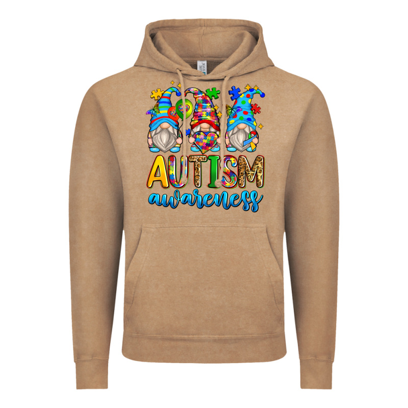 Autism Awareness Gnomes Vintage Hoodie by Zillion Design Studio | Teevron