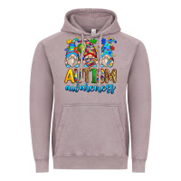 Vintage Zinc autism awareness gnomes Vintage Hoodie - Zillion Design Studio