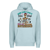 Blue Mist some days i rock it some days it rocks me either w Premium Hoodie - Artiststas