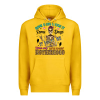 Lemon some days i rock it some days it rocks me either w Premium Hoodie - Artiststas