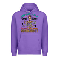 Purple some days i rock it some days it rocks me either w Premium Hoodie - Artiststas