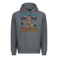 Rock some days i rock it some days it rocks me either w Premium Hoodie - Artiststas