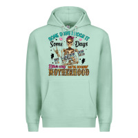 Seafoam some days i rock it some days it rocks me either w Premium Hoodie - Artiststas