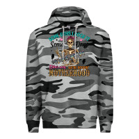 Slate Camo some days i rock it some days it rocks me either w Premium Hoodie - Artiststas