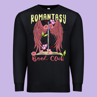 Romantasy Book Club Premium Sweatshirt Designed By Maliassmallbusiness