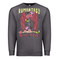 Charcoal Heather romantasy book club Premium Sweatshirt - MaliasSmallBusiness