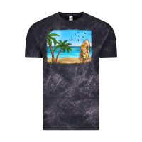 Cloud Black beach background Vintage Tee - HRA Design Shop