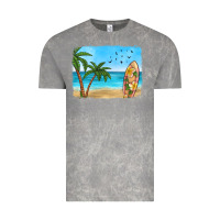 Cloud Rock beach background Vintage Tee - HRA Design Shop