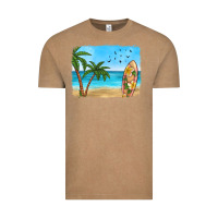 Vintage Coffee beach background Vintage Tee - HRA Design Shop