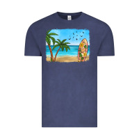 Vintage Denim beach background Vintage Tee - HRA Design Shop