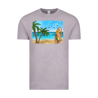 Vintage Zinc beach background Vintage Tee - HRA Design Shop