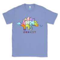 Colony Blue Titi Pretty Art Love And Accept Classic Tee - CowhideDigitalArt