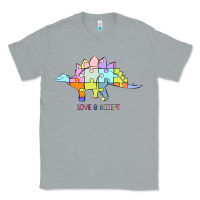 Heather Grey Titi Pretty Art Love And Accept Classic Tee - CowhideDigitalArt