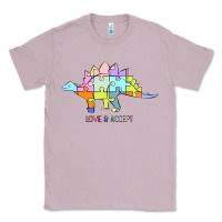 Lilac Titi Pretty Art Love And Accept Classic Tee - CowhideDigitalArt