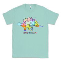 Seafoam Titi Pretty Art Love And Accept Classic Tee - CowhideDigitalArt