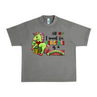 Tornado All I Want For Christmas Is A Unicorn Urban Heavy Tee - FaDigitalArtStudio