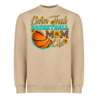 Mushroom livin' that basketball mom life Heavyweight Sweatshirt - HRA Design Shop