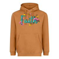Meerkat faith with flower and butterfly Heavyweight Hoodie - NancyCooperArtShop