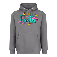 Storm faith with flower and butterfly Heavyweight Hoodie - NancyCooperArtShop