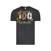 Vintage Black happy 100 day of school american football baseball Vintage Tee - RacoonDesign