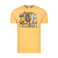 Vintage Mustard happy 100 day of school american football baseball Vintage Tee - RacoonDesign