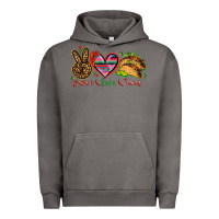 Pigment Tornado Peace love tacos Urban Hoodie - NancyCooperArtShop