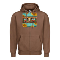 Chestnut hereford cattle mom coaster Zipper Hoodie - Jasminsmagicworld