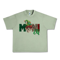 Oil Green Boy Mini Elf Skull Urban Heavy Tee - FaDigitalArtStudio