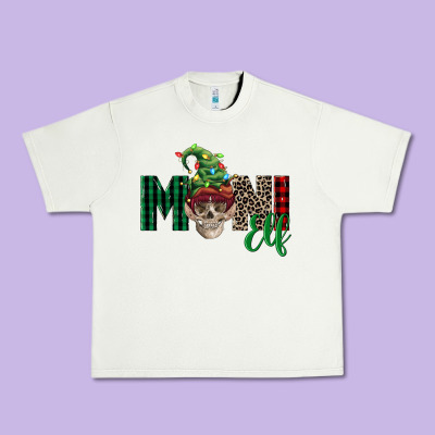Boy Mini Elf Skull Urban Heavy Tee Designed By Fadigitalartstudio